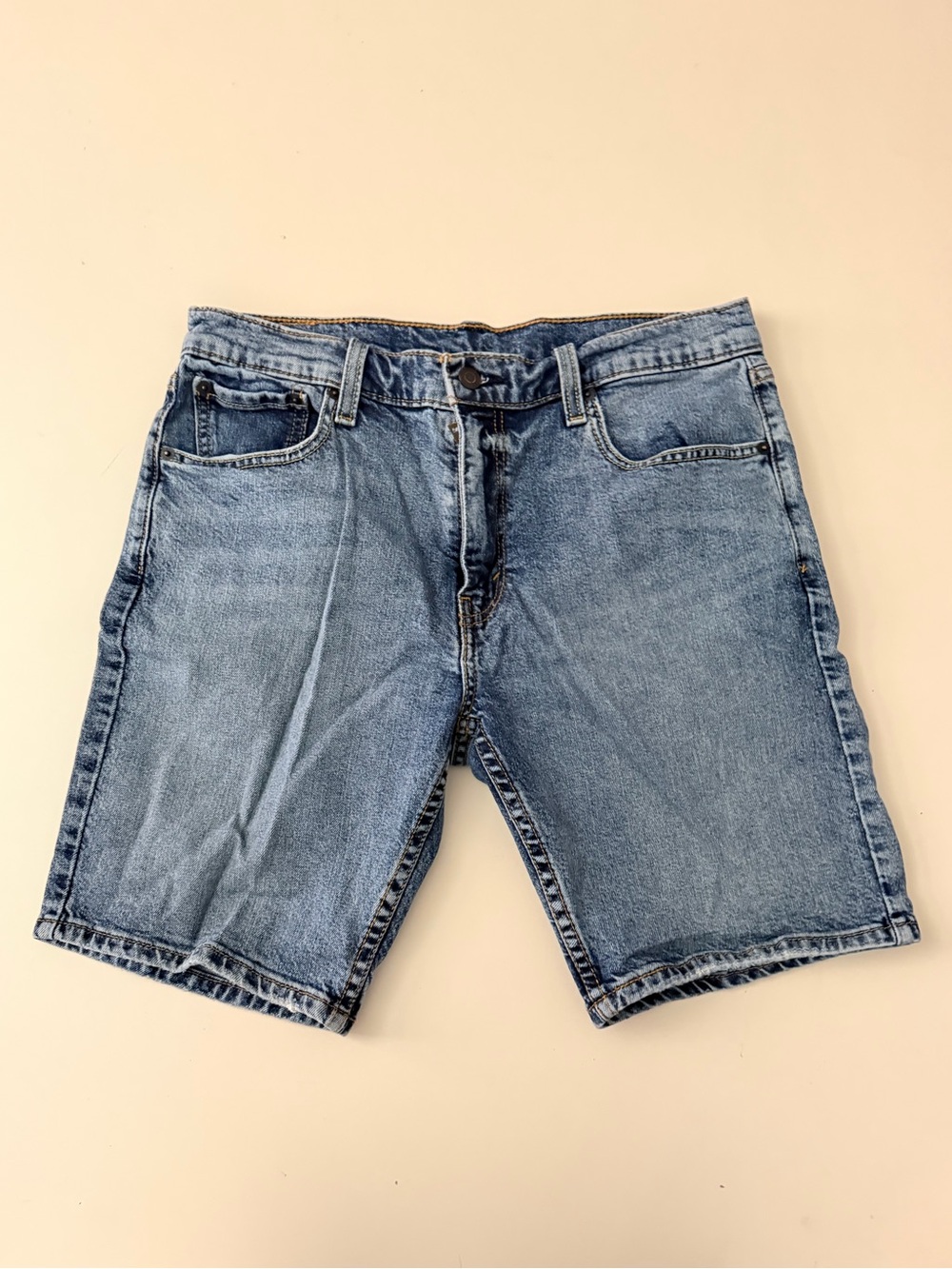 Levi's 512 Medium Blue Men's Denim Jean Shorts